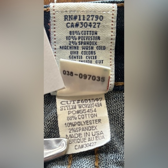 True Religion Dark Blue Mid Rise Boot Cut Jeans Size 27x30 - Picture 11 of 11